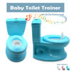 Plastic Portable Toddler Potty Training Toilet With Flushing Sound Baby Potty Toilet Seat 