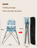 Manufacturer Portable Baby Chair Supplies Foldable Baby Booster Seats Kids Baby High Chair with Travel Bag