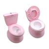 Pink Toddler Potty Training Toilet With Flushing Sound Baby Potty Travel Toilets Children Size Toilet Manufacturer