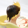 Wholesale Cute Crown Shape Baby Bath Hat Shower Cap Soft Adjustable Baby Bath Head Cap