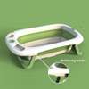 Baby Foldable Bathtub Manufacturer Bath Tub with Intelligent Temperature Sensing