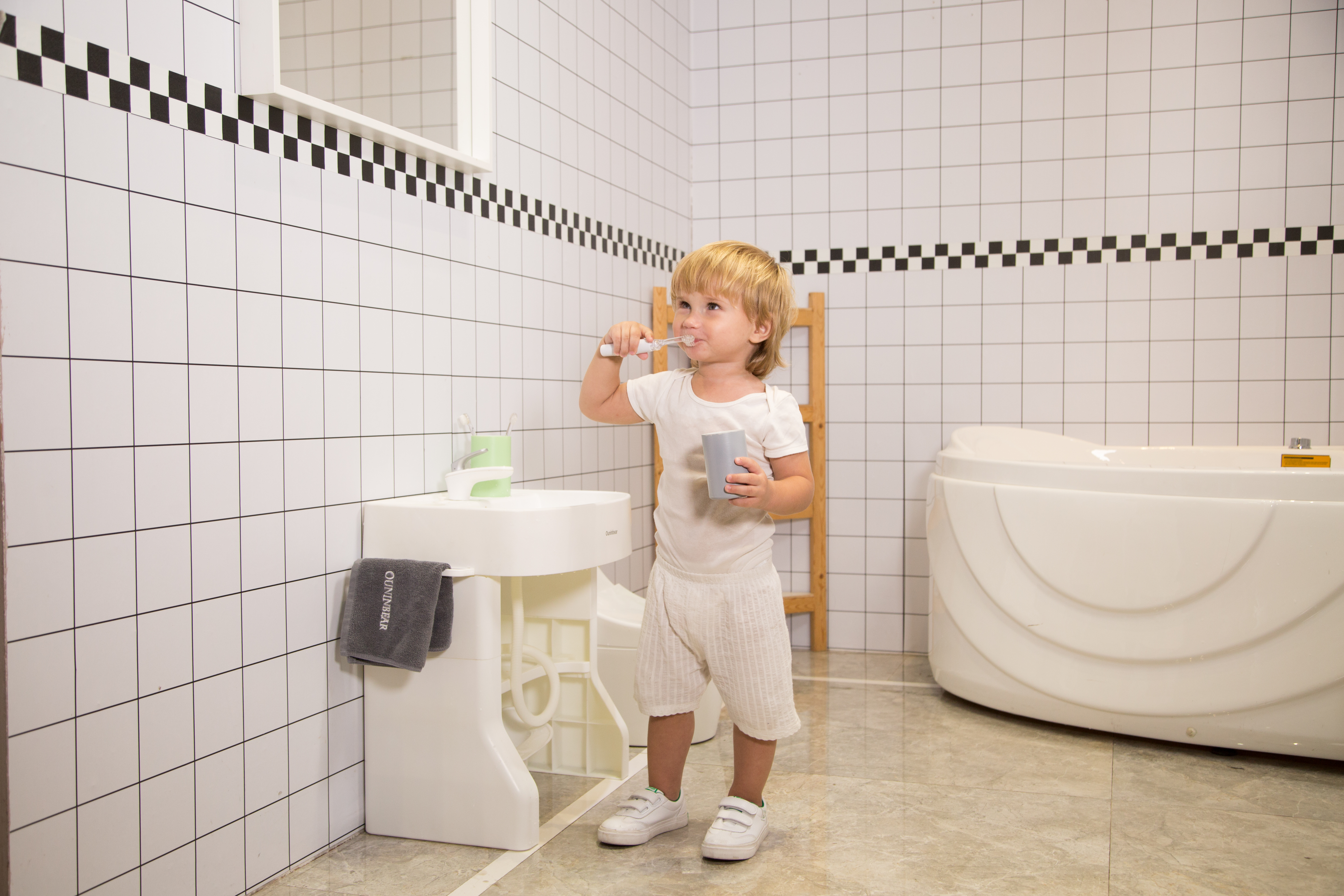 Making Brushing Fun: The Charm of Children’s Washstands