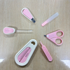 6 Sets Baby Nail Care Set Newborn Safety Scissors Anti-Clip Nail Clippers Baby Nail Trimmer