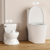 Potty Training Toilet for Toddler, Realistic Potty Training Toilet with Soft Seat with Realistic Flushing Sound & Non-Slip