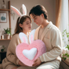 Cute Heart Shaped Plush Pillow Soft Sleeping Pillow Living Room Decor Valentine's Day Gifts Comfortable Love Pillow Sofa Cushion