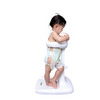 Portable Non-slip Duck Shaped Baby Bath Racks Shower Helper Handle Adjust Length Stand Themselves for Standing Toddler Shower