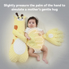Baby Soothing Pillow Newborn Cute Sleeping Accompany Pillow with Electric Soothe Palm Stuffed Animal Plush Toys