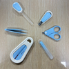 6 Sets Baby Nail Care Set Newborn Safety Scissors Anti-Clip Nail Clippers Baby Nail Trimmer