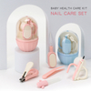 Cactus Shape Baby Nail Care Set Newborn Special Anti Pinch Meat Baby Scissors Safety Nail Clippers Children's Products