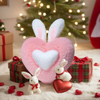 Cute Heart Shaped Plush Pillow Soft Sleeping Pillow Living Room Decor Valentine's Day Gifts Comfortable Love Pillow Sofa Cushion