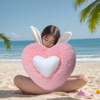 Cute Heart Shaped Plush Pillow Soft Sleeping Pillow Living Room Decor Valentine's Day Gifts Comfortable Love Pillow Sofa Cushion
