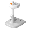 Portable Non-slip Duck Shaped Baby Bath Racks Shower Helper Handle Adjust Length Stand Themselves for Standing Toddler Shower
